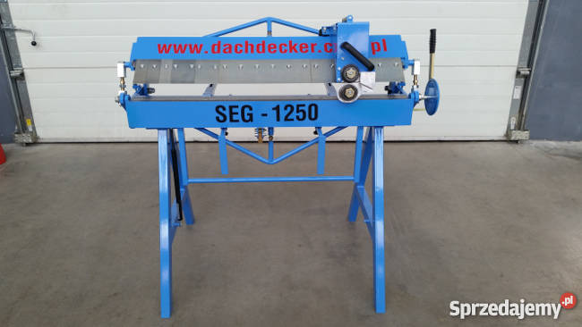 Zaginarka giętrka 1250 mm segmentowa KĄTOMIERZ sprzedam