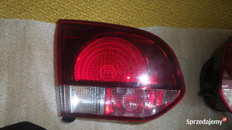 Vw Golf VI GTI lampy tynie komplet Europa Czarnt Łódź