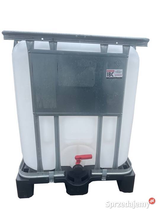 Kontener IBC 600L Zbiornik IBC atest PZH mauser Zbiorniki na deszczówkę Walichnowy