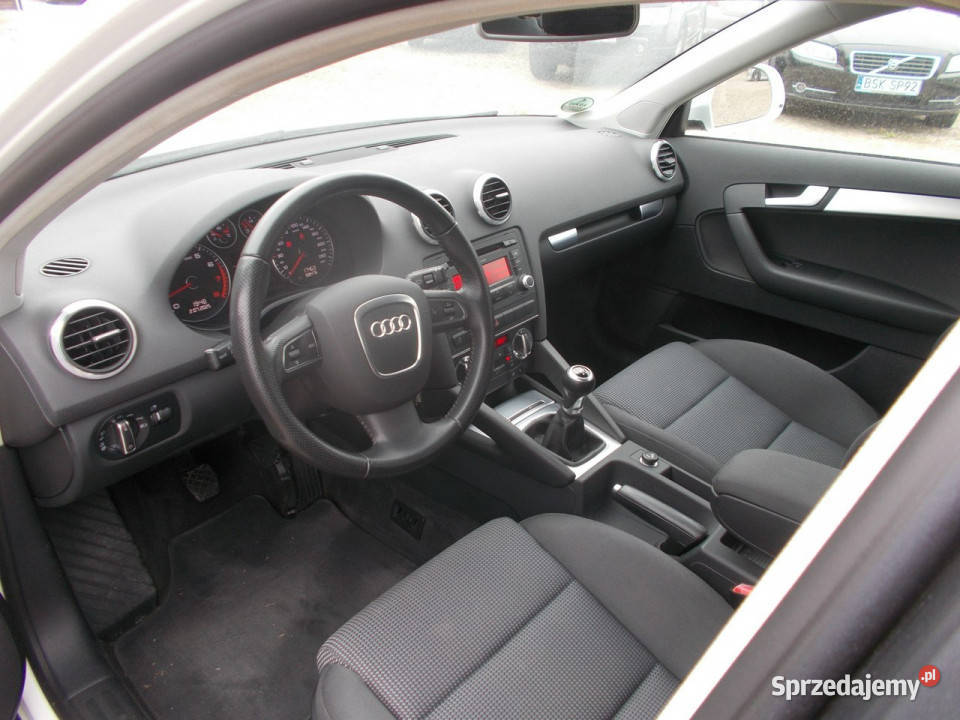 Audi A3 14 Turbo Benzyna 125Klima 158 8P 2003201 ABS Białystok sprzedam