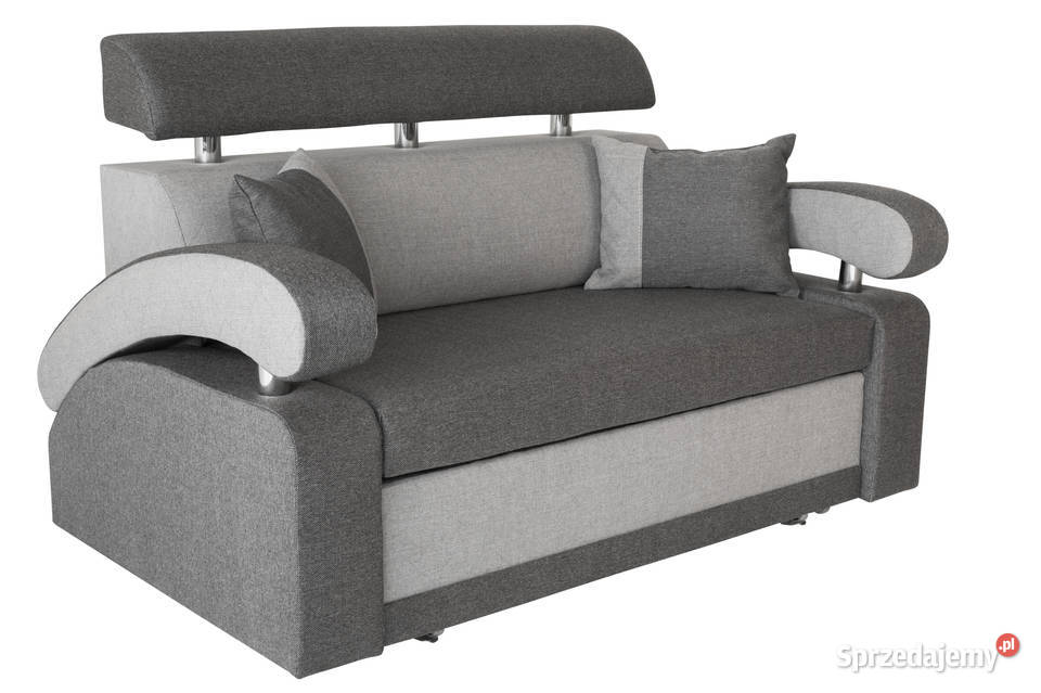 Sofa Tapicerowana z funkcją spania 321 Popiel 150cm