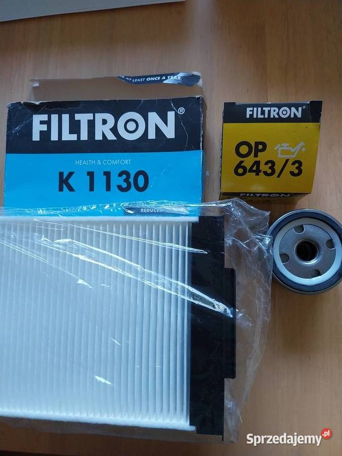 Filtry do megane 2 op6433 i k1130 Bartąg