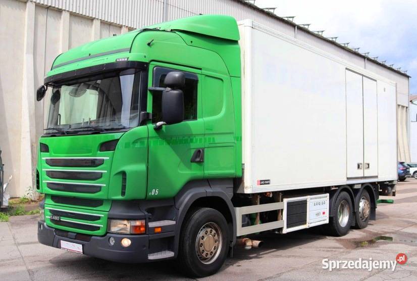 chlodnia 18 palet Scania R 480  E 5