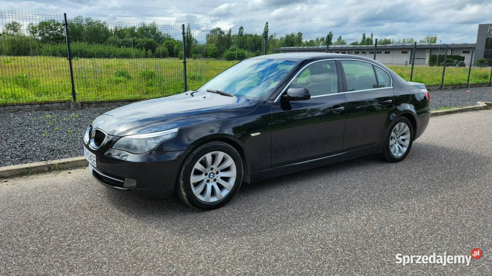 BMW 520 LIFT 520 E60 2008r Automat Klima HAK 163 tempomat łódzkie Pabianice