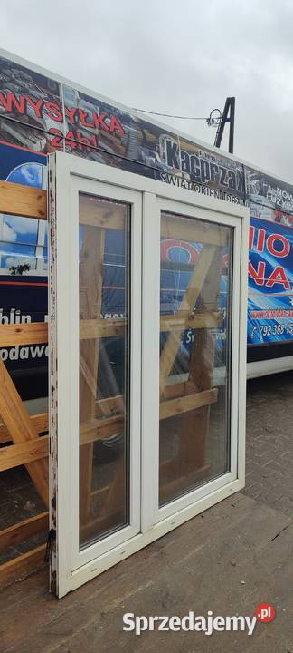 OKNA KacprzaK OKNO PCV 145X172 Używane lubelskie Lublin