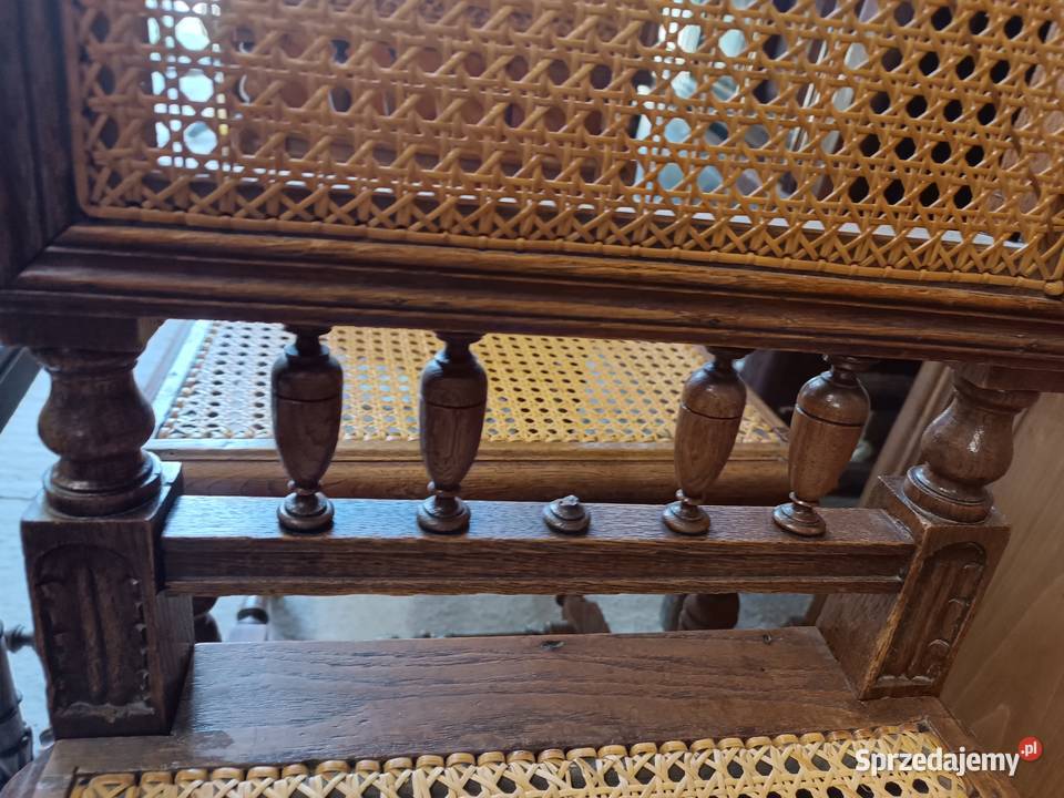 Krzesła krzesło eklektyczne 4 wielkopolskie Budzyń