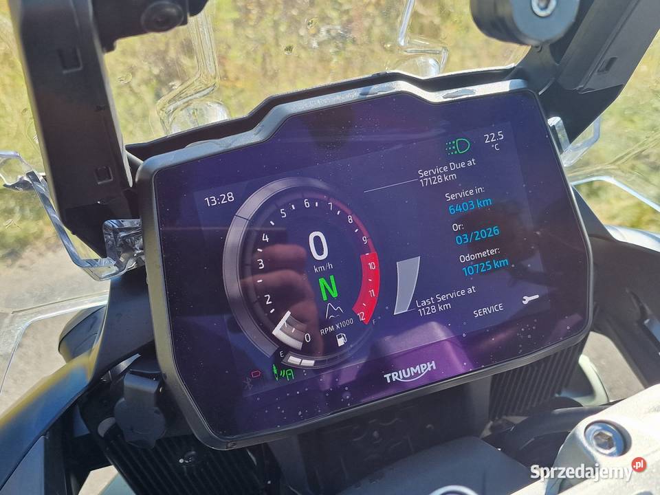 triumph tiger rally explorer 1200 full kupiony w polskim salonie Poznań sprzedam