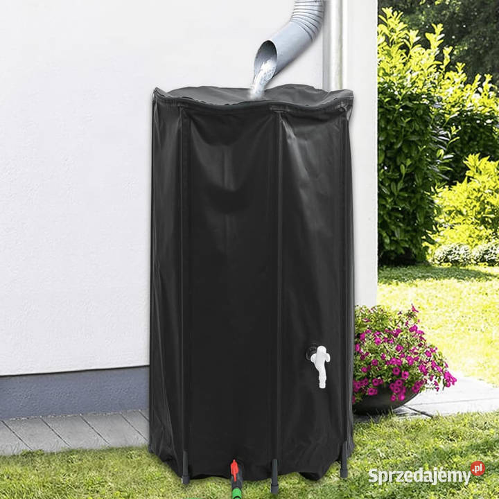 Zbiornik na wodę z kranikiem składany 380 L PVC Warszawa sprzedam