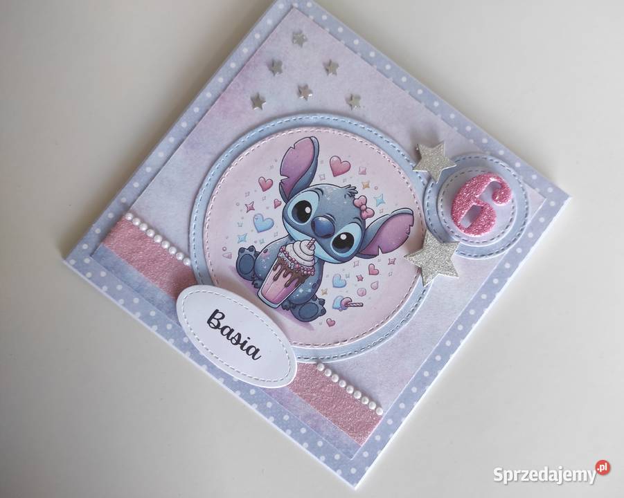 Personalizowana Kartka ręcznie robiona na Łódź