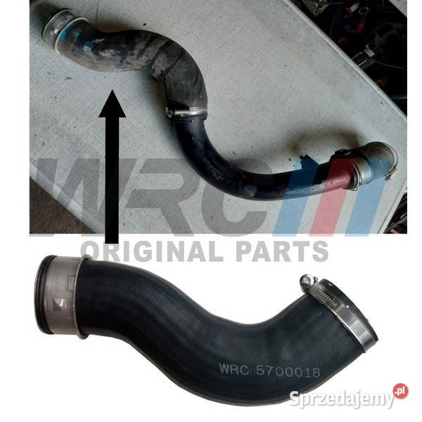 Przewód rura powietrza Turbo intercooler Vw T5 kujawsko-pomorskie Włocławek