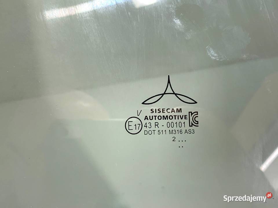 SZYBA PRAWY TYŁ RENAULT CLIO V Hatchback TYLNA