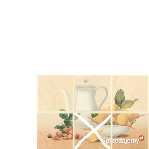 Panel Gloria beige 20 x 30 Paradyż dekor płytki Płytki ścienne Białogard