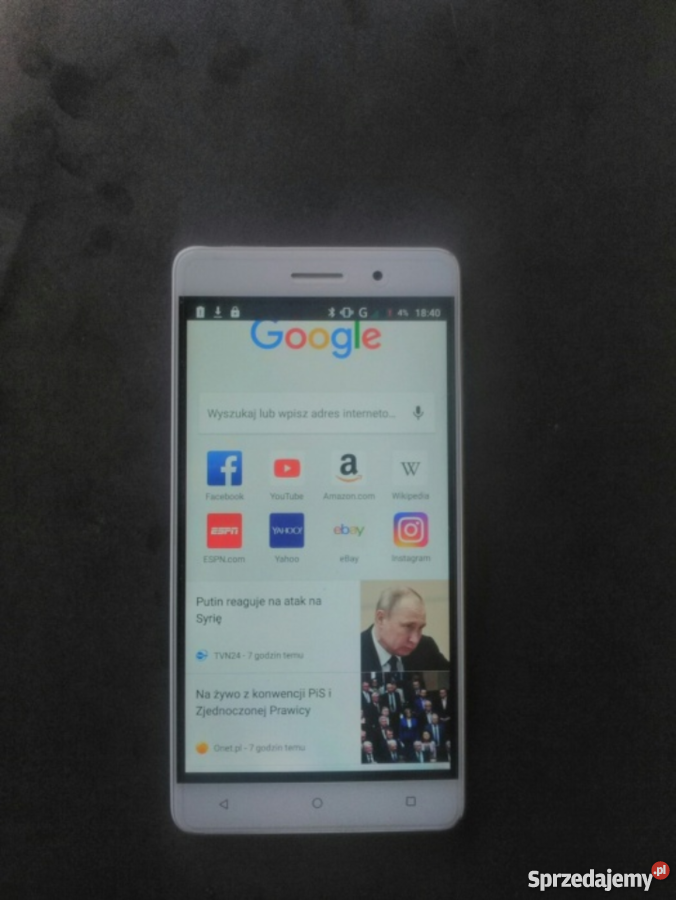 Bluboo Maya Kamera video-rozmowy podkarpackie Jarosław