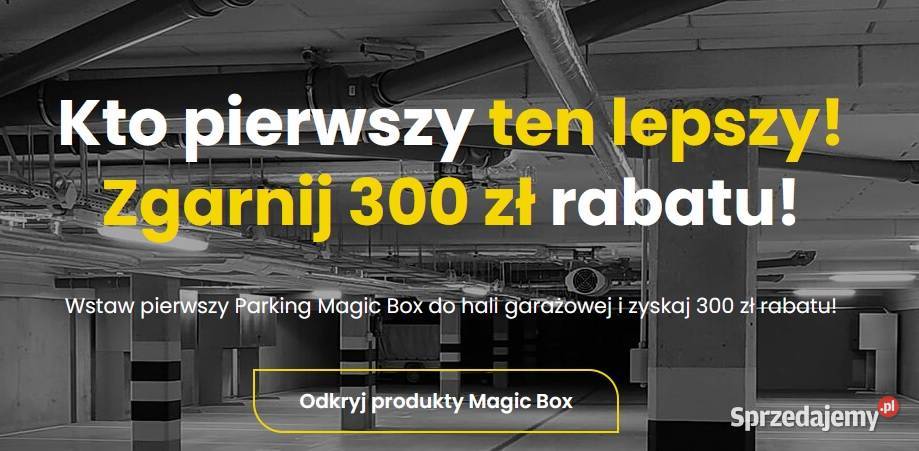 Schowek na rower box parkingowy zabudowa w hali Gdańsk