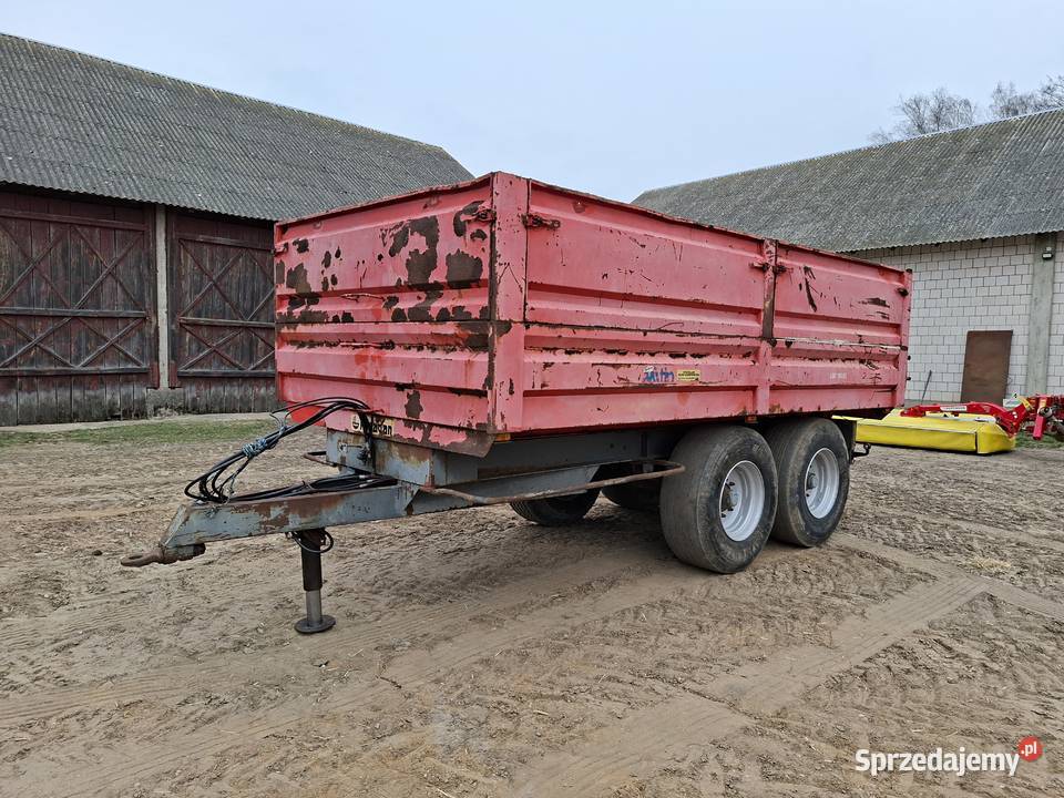 Przyczepa kimadan 12ton Przyczepy rolnicze Białystok