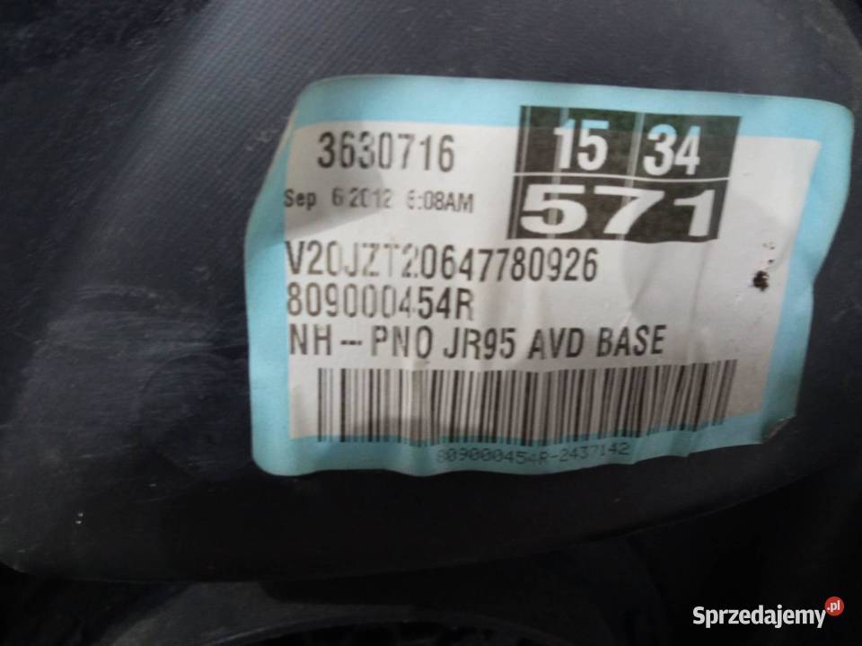 TAPICERKA BOCZEK PRAWY LEWY PRZÓD KPL Renault Tapicerki samochodowe