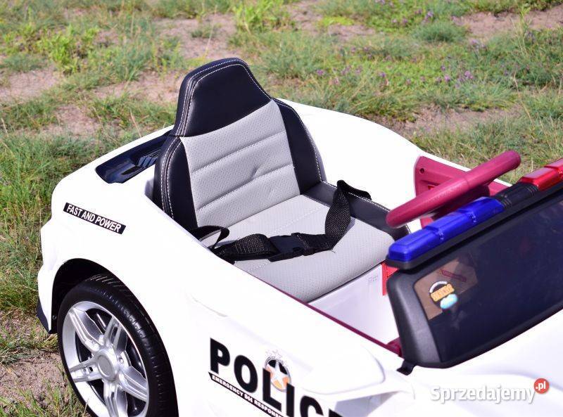 Autko na akumulator AUTO POLICJA MUSTANG dzieci Myszków
