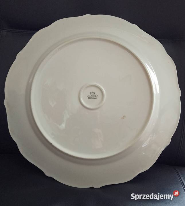 Duży biały talerz Wałbrzych Nakło nad Notecią