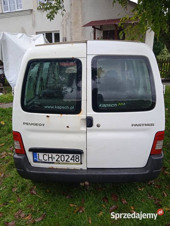 Peugrot Partner 2009 uszkodzona karoseria reszta Wólka Kańska-Kolonia