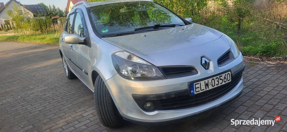 Renault Clio III 11 2009r z instalacją gazową aluminiowe felgi Koluszki