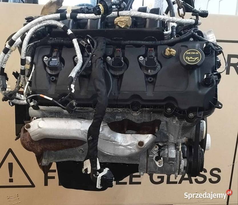 SILNIK FORD F150 50 COYOTE V8 S550M przebieg 84 Mojusz