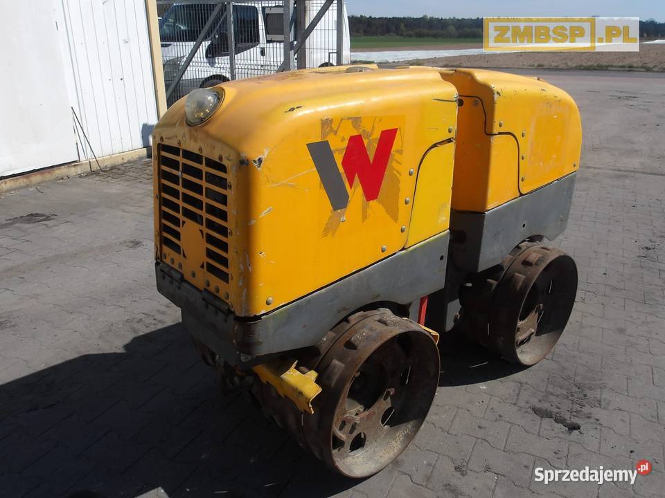 Walec okołkowany zdalnie sterowany Wacker Neuson Rok produkcji 2015 Pleszew