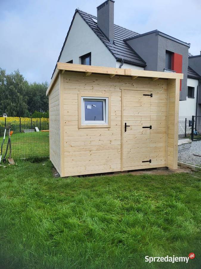 Domek narzędziowy ogrodowy 3x2 nowoczesny montaż dolnośląskie Bielany Wrocławskie