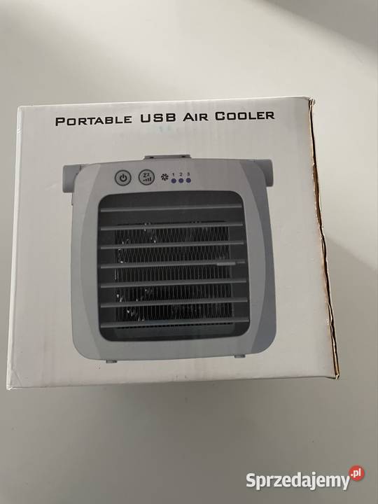 Mini klimatyzer USB przenośny air cooler nowy na