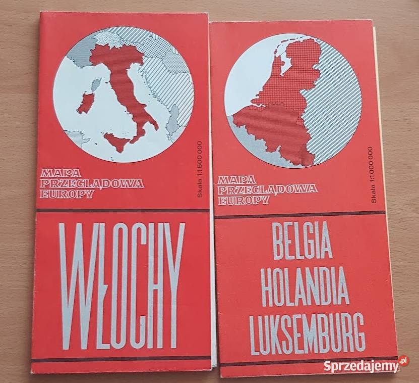 Różne mapy Polska Europa Mapy i przewodniki Zielona Góra