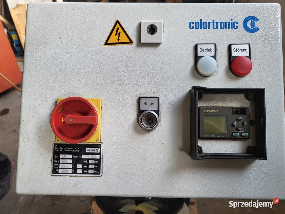 Stacja nadmuchowa z pompa próżniową Colortronic Białogard