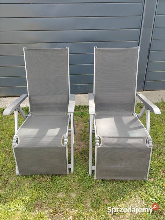 Leżak aluminiowy z siatki Kettler regulowany Aleksandrów Łódzki