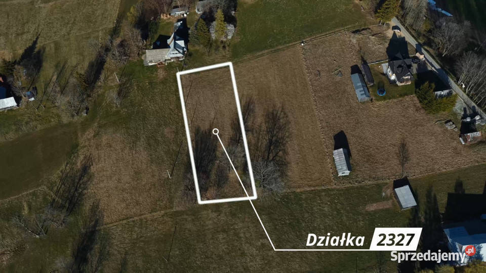 Działka budowlana I Prąd I Stacja SKI Harenda Suche