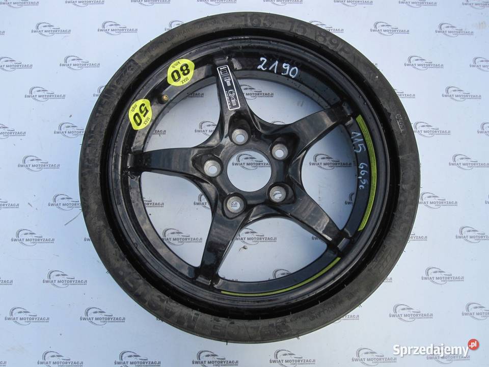 MERCEDES CLC CL203 W203 koło dojazdowe 16515 89P Kielce