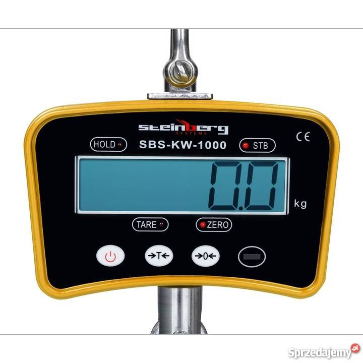 Waga hakowa 1 tona wisząca przemysłowa dźwigowa Poczesna