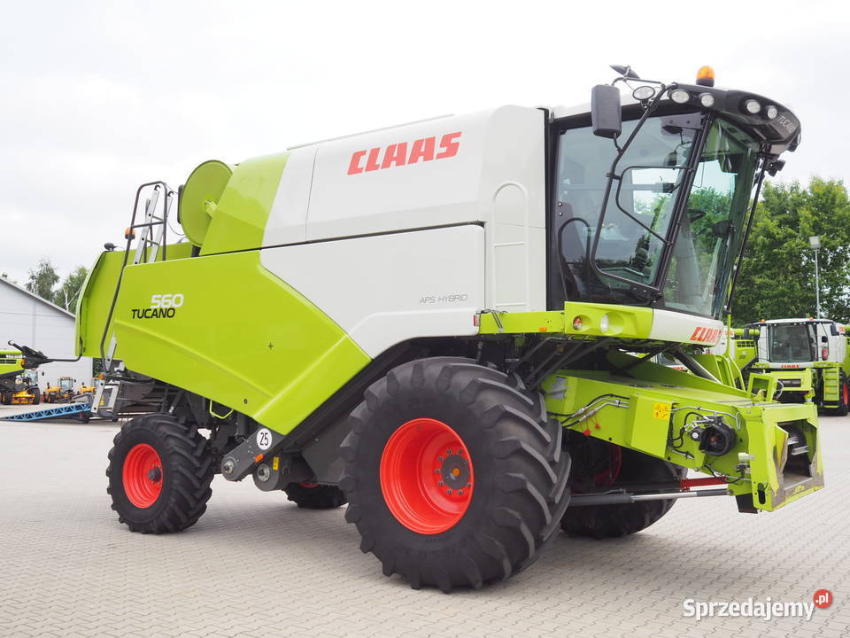 Claas Tucano 560 Przekładnia redukcyjna bębna Czujniki awaryjności Stęszew