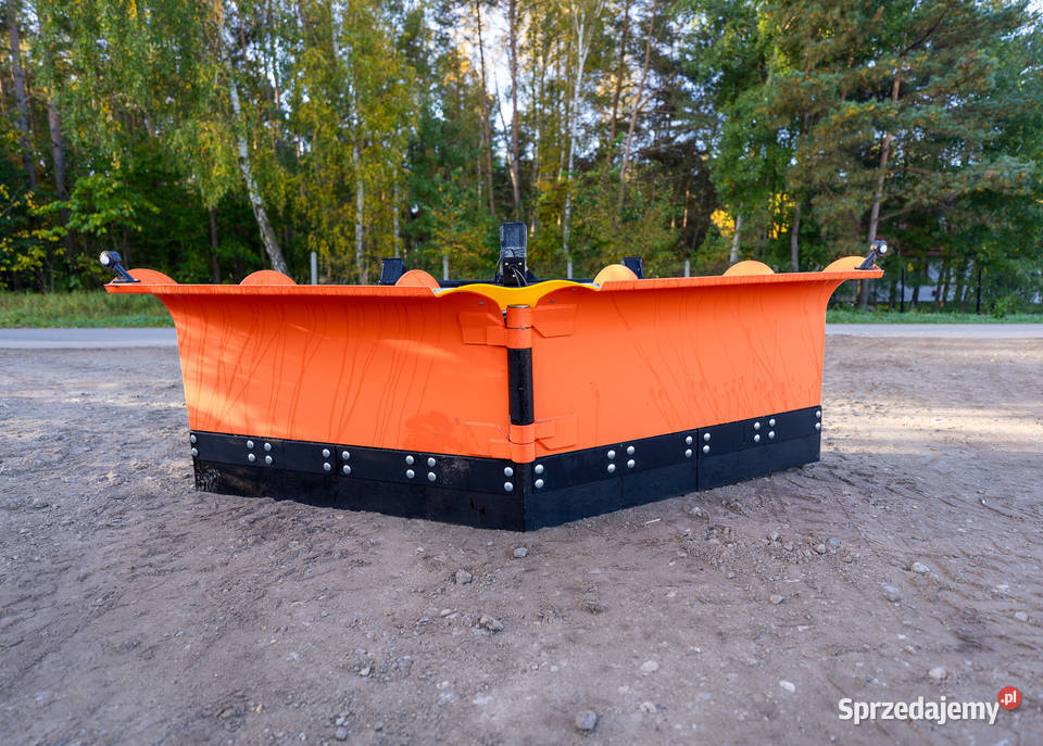 Pług śnieżny strzałkowy wzmocniony z amortyzacją Gostynin