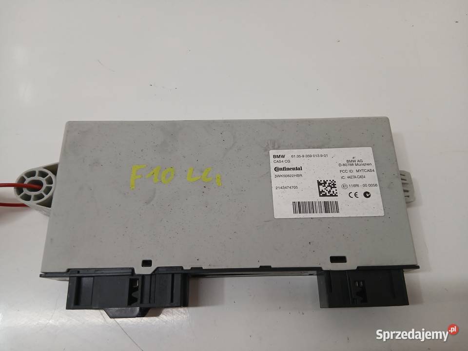 MODUŁ STEROWNIK CAS BMW F10 F11 OE