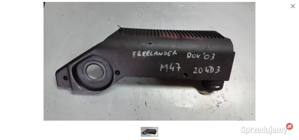 obudowa filtra powietrza osłona freelander 20td4