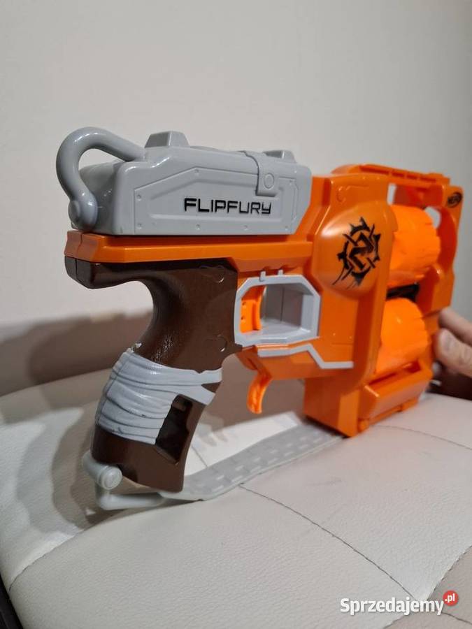 Nerf pistolety zabawkowe wyrzutnia karabin Plastik  Kraków sprzedam