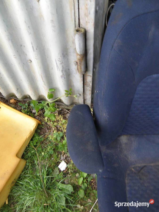 Fotel lewy kierowcy z podłokietnikiem Fiat Doblo osobowe małopolskie Kraków