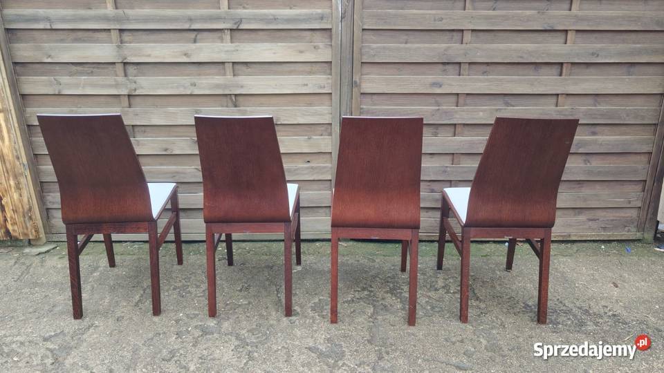 Komplet Paged stół rozkładany Cuba 4 krzesła Warszawa sprzedam