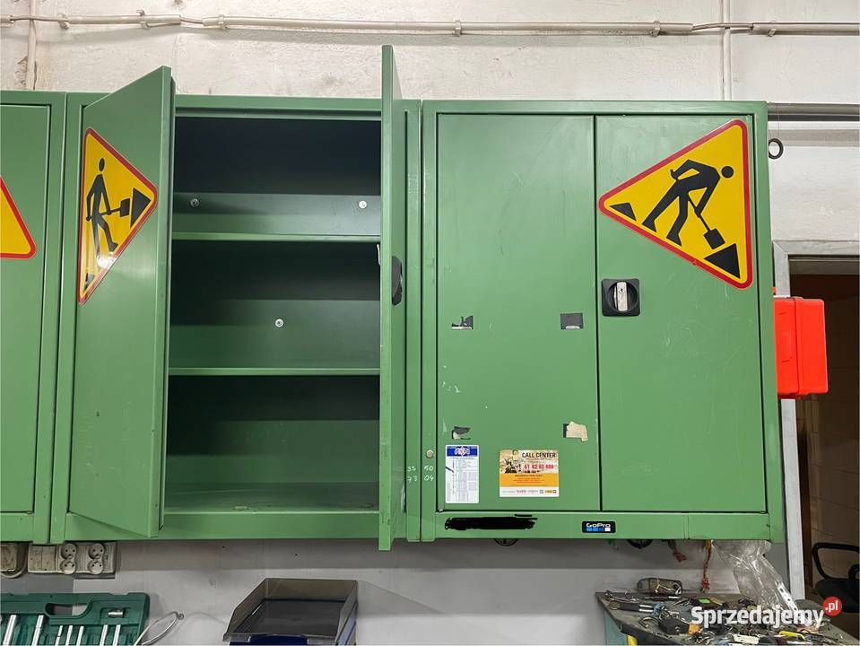 Szafki warsztatowe metalowe wiszące Tychy