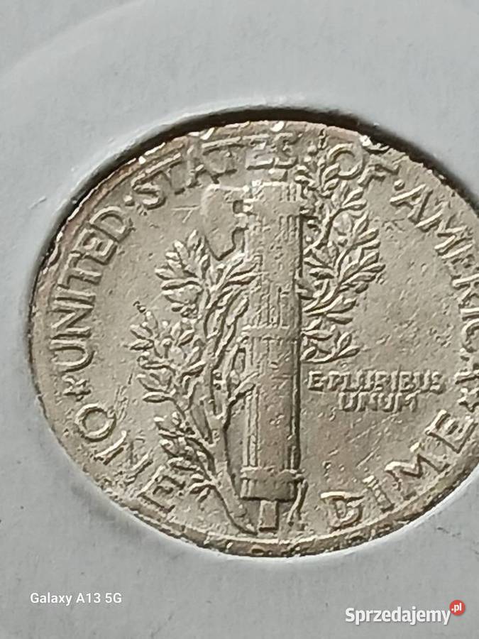 10 Centów USA 1941 r Merkury Konin