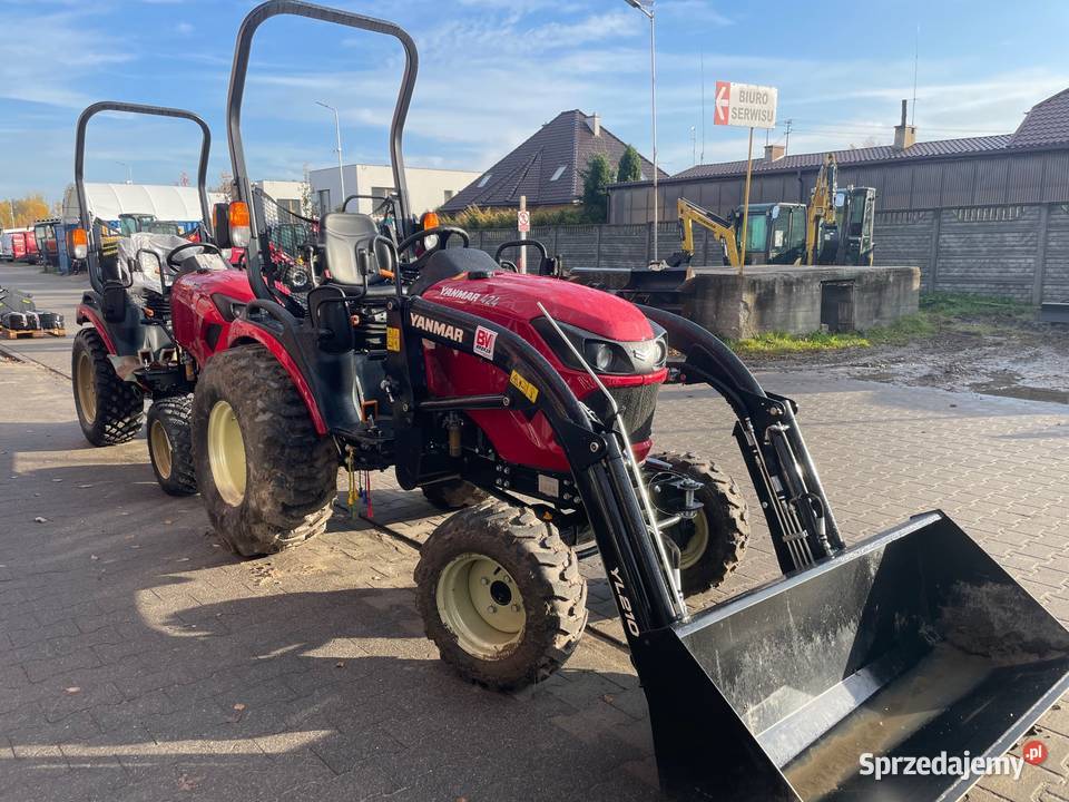 Mini ciągnik YANMAR SA424 26 z ładowaczem TURem Yanmar Łódź