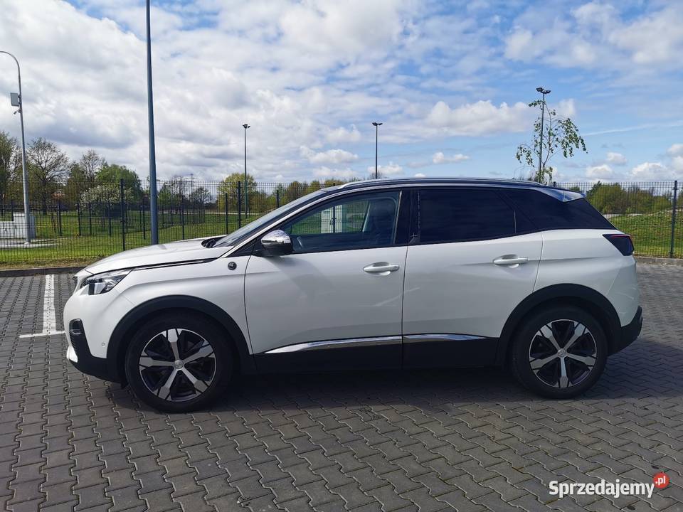 Peugeot 3008 180hp Polski Salon biały mazowieckie Żyrardów