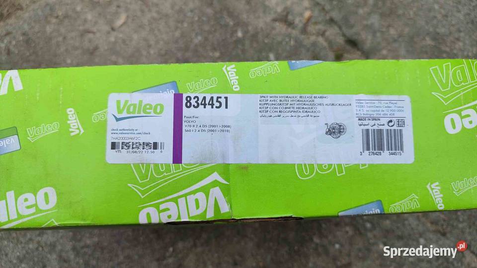 Sprzęgło volvo 834451 komplet Janki