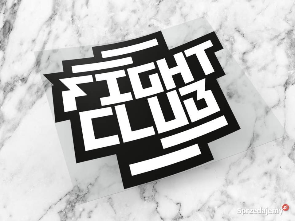 Naklejka K13 FIGHT CLUB 6 x 6 problem pro8l3m 3 Akcesoria Choroszcz
