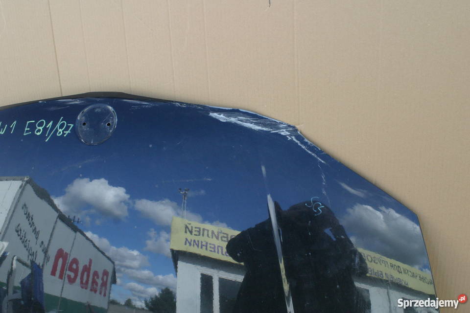 BMW 1 E81E87 MASKA PRZÓD PRZEDNIA POKRYWA