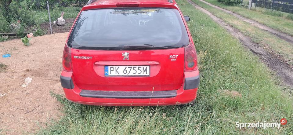 Peugeot 307 manualna Pawłów