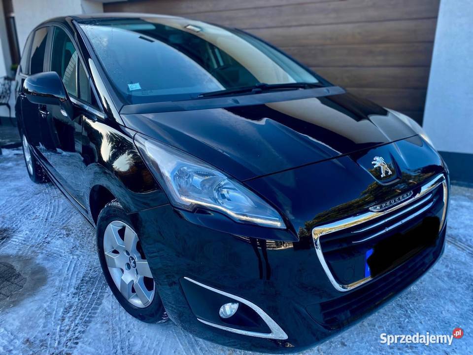Peugeot 5008 20 Hdi 2016r 7os Czarny 137 Kombi Kielce